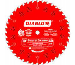 Photo 1 of 10 in. x 40-Tooth General Purpose Circular Saw Blade
