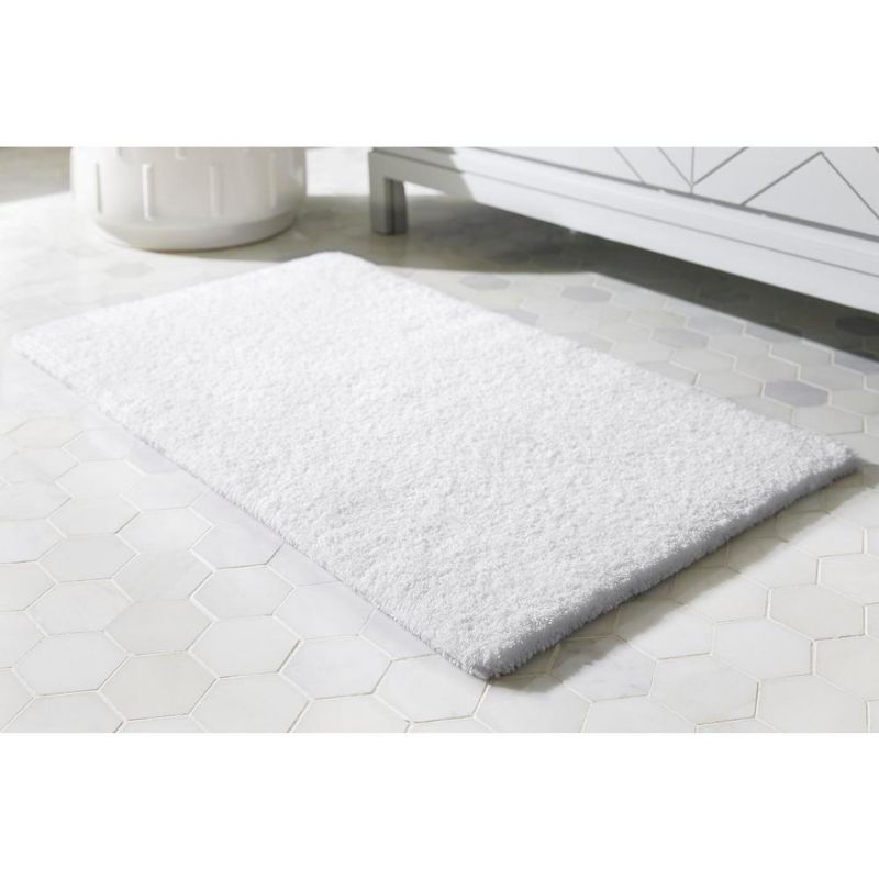 Photo 1 of (2 PIECE)
Home Decorators Collection White 17 in. X 24 in. Cotton Reversible Bath Rug
