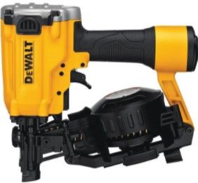 Photo 1 of "DeWALT DW45RN 1-3/4 to 3/4-Inch 15 Degree Pneumatic Coil Roofing Nailer"
