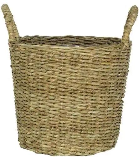 Photo 1 of 14.5 in. Dia x 16 in. H Straight Sided Twisted Lampakanay Basket
