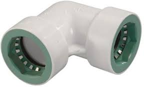 Photo 1 of 1 in. PVC-Lock 90-Degree Elbow ( Box Unknow Amount) 
