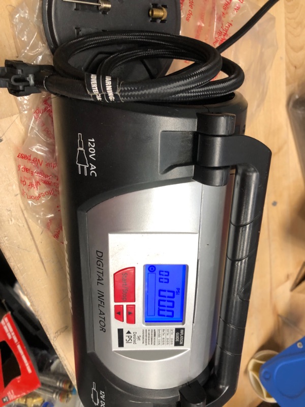 Photo 2 of 12/120 Volt Auto and Home Inflator