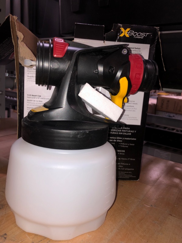 Photo 3 of **PARTS ONLY** **MISSING POWER SOURCE** WAGNER Flexio 2500 Handheld HVLP Paint Sprayer