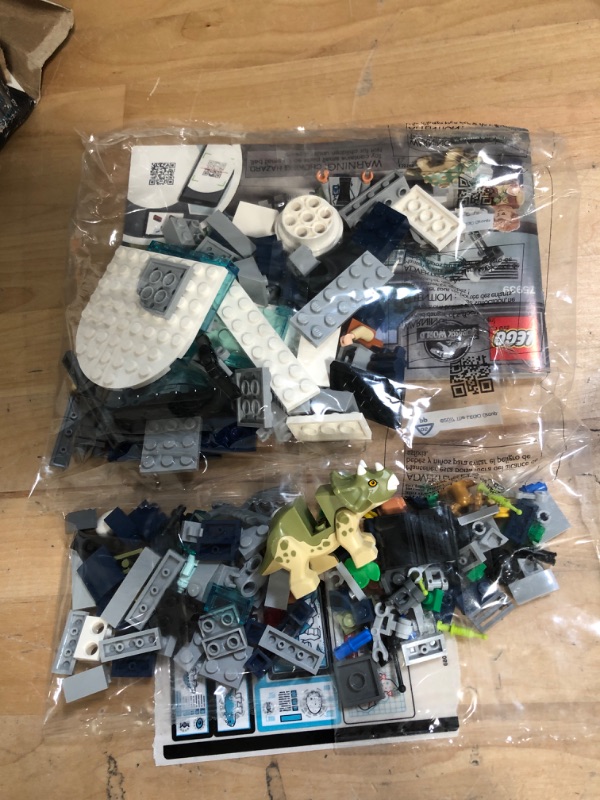 Photo 2 of LEGO Jurassic World Dr. Wu's Lab: Baby Dinosaurs Breakout 75939 Fun Dinosaur Toy Building Kit, Featuring Owen Grady, Plus Baby Triceratops and Ankylosaurus Toy Dinosaur Figures (164 Pieces)
