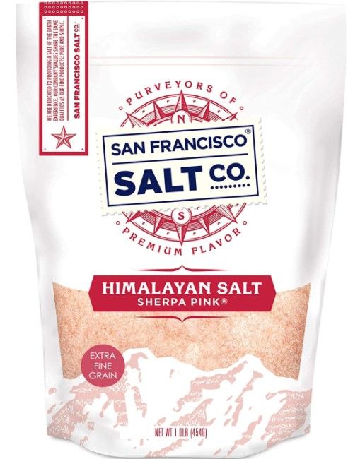 Photo 1 of **BEST BY 05-20-2030**Sherpa Pink Himalayan Salt - 1 lb. Bag Extra-Fine Grain 2-PACK
