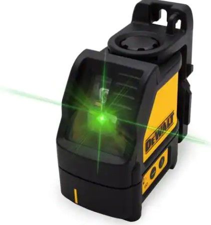 Photo 1 of DEWALT
165 ft. Green Self-Leveling Cross Line Laser Level with (3) AAA Batteries & Case