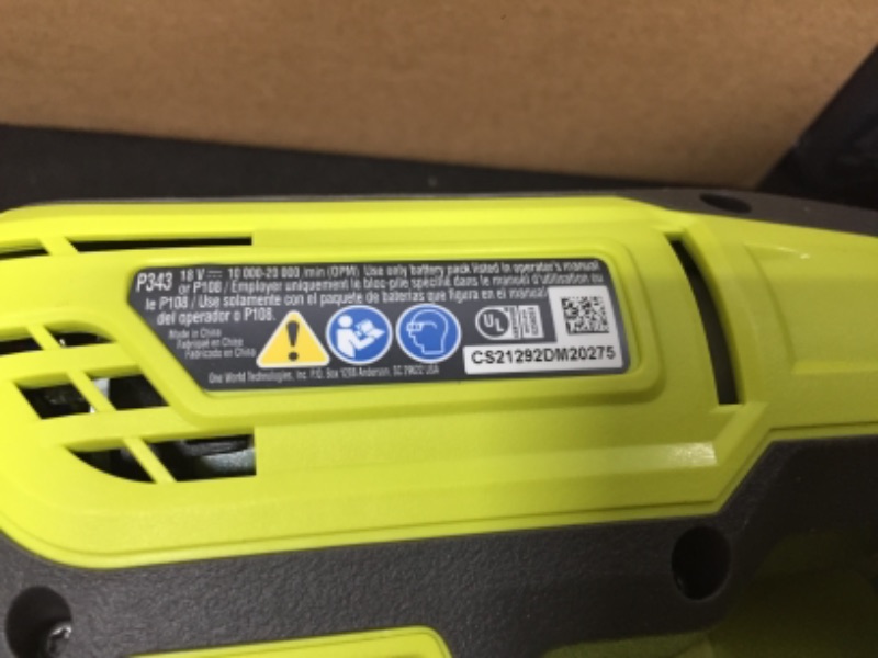 Photo 7 of RYOBI
ONE+ 18V Cordless 10-Tool Combo Kit with 3 Batteries and Charger