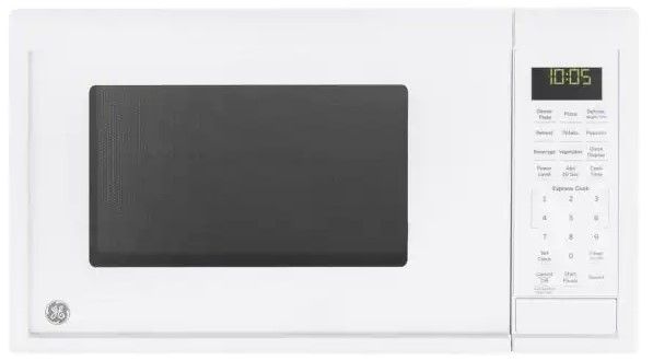 Photo 1 of GE
0.9 cu. ft. Countertop Microwave in White