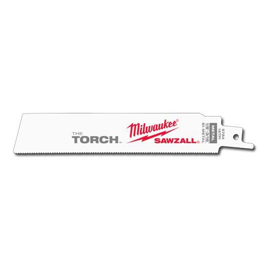 Photo 1 of Milwaukee 48-00-5784 6" 18 TPI the Torch SAWZALL Blade (5 CT)
2-PACK
