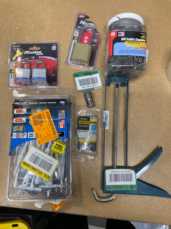 Photo 1 of *Non- Refundable* Home Depot Assortment of Miscellaneous Items 
