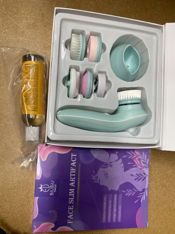 Photo 1 of - BIUBIU TOWNLET Double Chin Reducer,Face Slim Strap,Reusable Anti-wrinkle Face-lifting Artifact To Make The Skin Firmer(Normal-Plus)
- Jason Face Moisturizers Vitamin E 5,000 I.U. Skin Oil
-Facial Cleaning Brush, Rechargeable Face Scrubber, IPX7 Waterpro