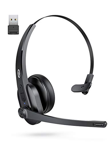 Photo 1 of TaoTronics Bluetooth Headset with Microphone, Wireless Headset with USB Adapter 3 pack 