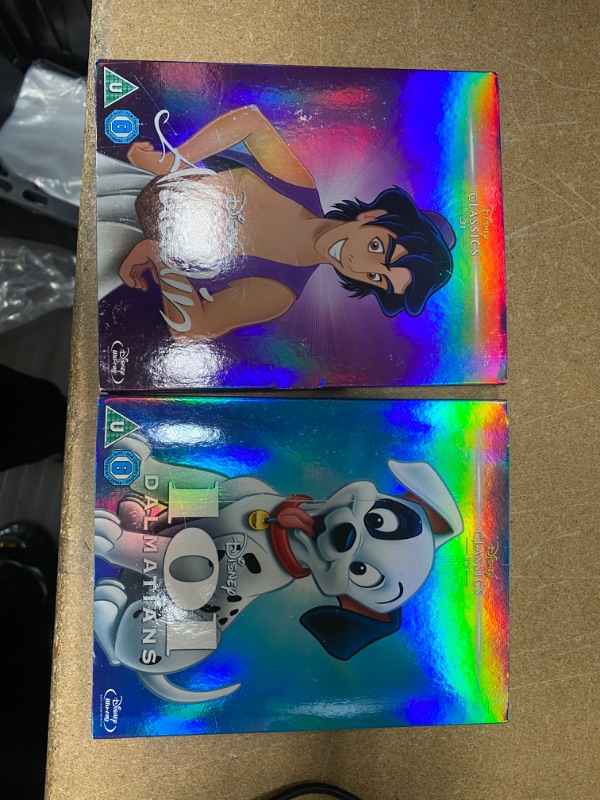 Photo 1 of 101 Dalmatians Blu-ray, Aladdin Blu-ray 