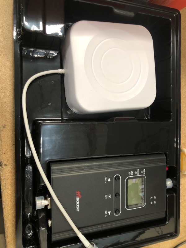 Photo 2 of Hiboost Cell Phone Signal Booster for Home and Office, 4,000 sq ft, Boost 5G 4G LTE Data for Verizon AT&T and All U.S. Carriers, FCC Approved
