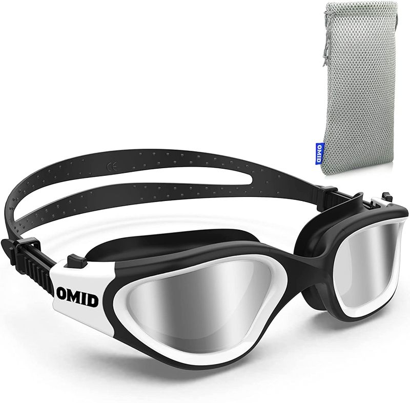 Photo 1 of OMID Swim Goggles, Comfortable Polarized Anti-Fog Swimming Goggles for Adult