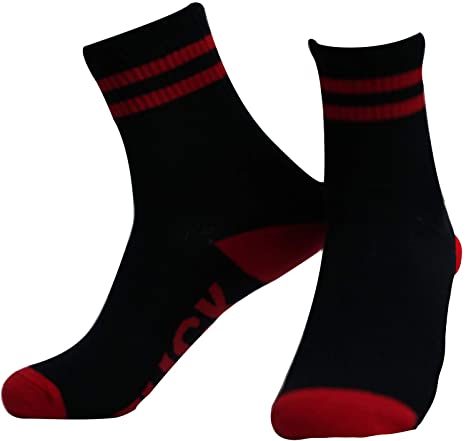 Photo 1 of 8 PACKS OF F Off Socks Unisex Funny Funky Cotton Novelty Crew Socsk GREY.
