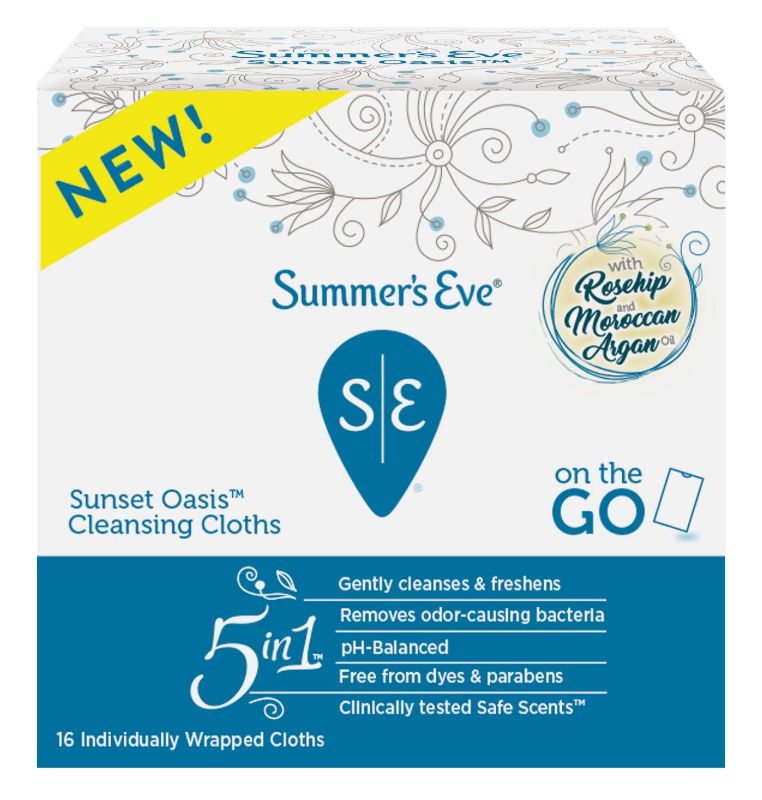 Photo 1 of 
Roll over image to zoom in
Summers Eve Cleansing Cloths 16 Count Sunset Oasis (2 Pack)