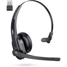 Photo 1 of Wireless Headset with Microphone, Mute Button, Noise Cancelling Mic ( With USB Adapter )
