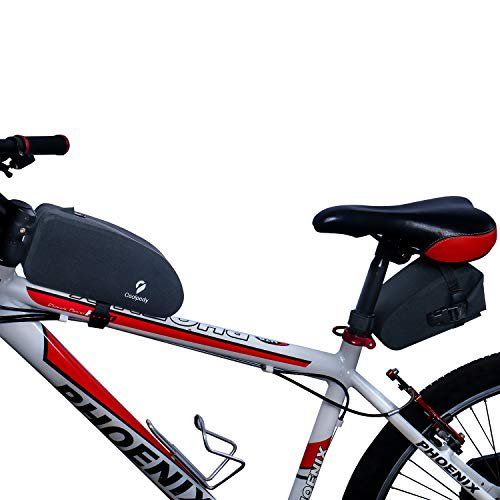 Photo 1 of 
coolpedy Bike Front Frame Bag, Bike Accessories Holder,Waterproof, Mount Top Tube Storage Bag, Outdoor Cycling, Easy Strap-on Install

