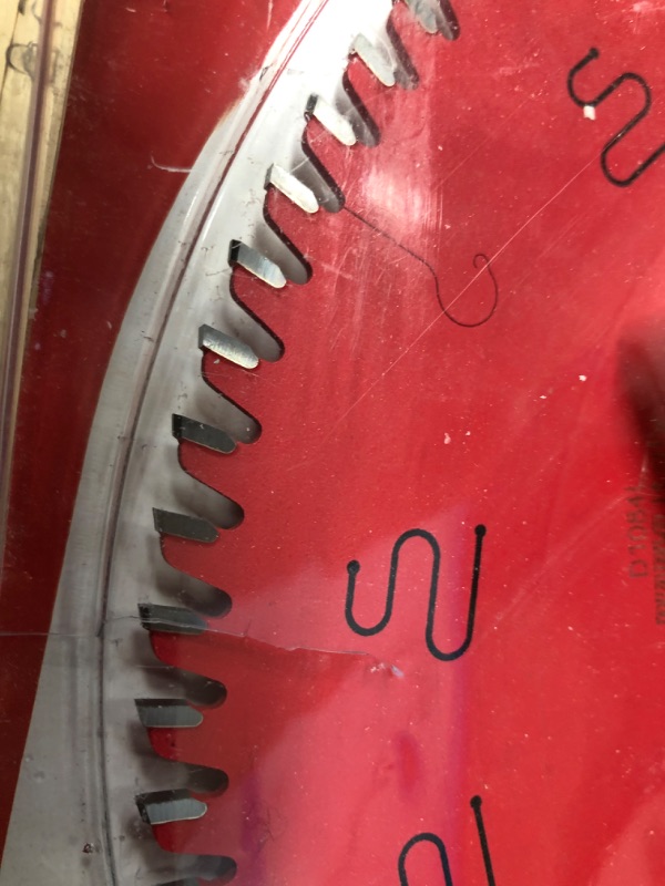 Photo 3 of NON REFUNDABLE Diablo D1084L 10-Inch 84T Laminate Chop/Slide Miter and Table Saw Blade