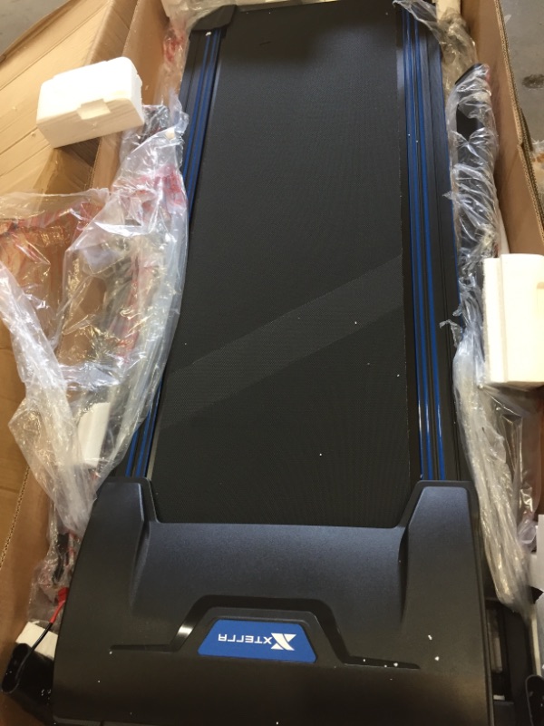 Photo 4 of **DAMAGED CORNER***Xterra Fitness Tr150 Treadmill / Folding 16" X 50" Running Surface /5" LCD Display Black - 16004801500
