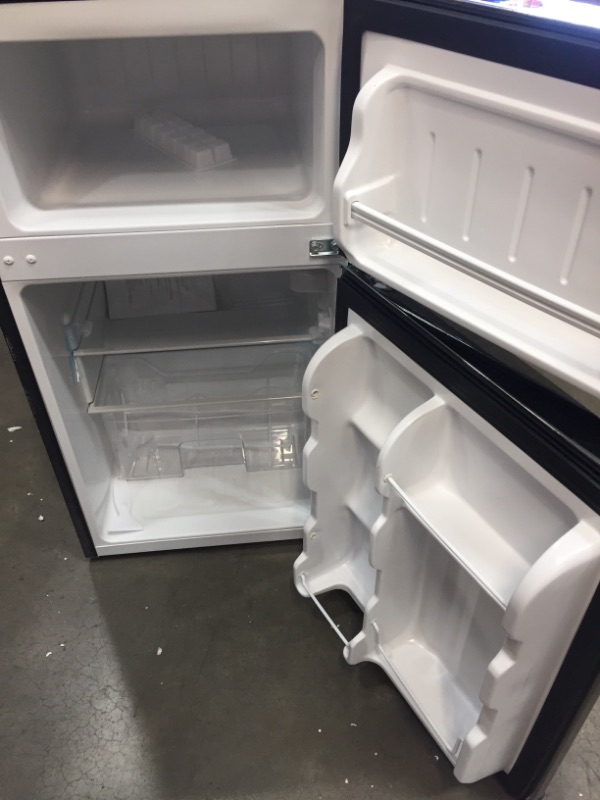 Photo 2 of Frigidaire EFR341, 3.2 Cu Ft 2 Door Fridge and Freezer, Platinum Series, Stainless Steel, Double
