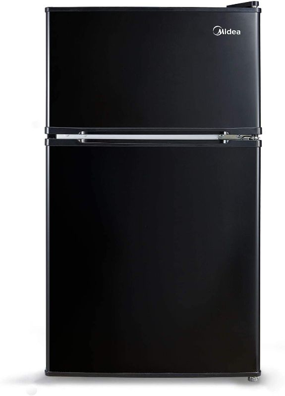 Photo 1 of **Damaged** Midea 3.1 Cu. Ft. Compact Refrigerator, WHD-113FB1 - Black
