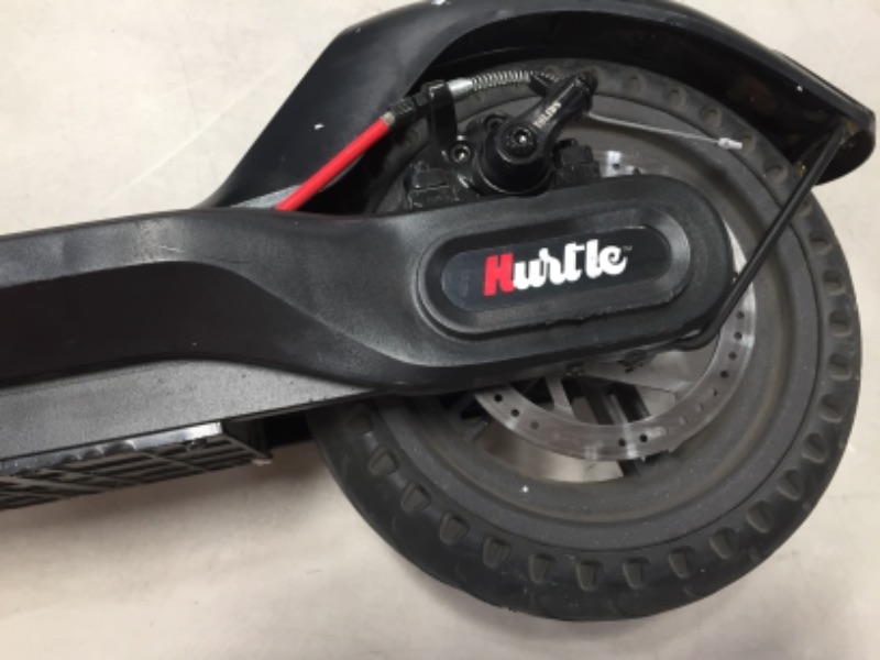 Photo 2 of ***USED SCRATCHED** Folding Electric Scooter for Adults - 300W Brushless Motor Foldable Commuter Scooter w/ 8.5 Inch Pneumatic Tires, 3 Speed Up to 19MPH, 18 Miles, Disc Brake...
