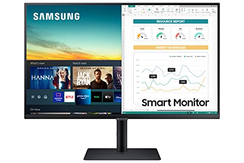 Photo 1 of SAMSUNG M5 Series 32-Inch FHD 1080p Smart Monitor & Streaming TV (Tuner-Free), Netflix, HBO, Prime Video, & More, Apple Airplay, Bluetooth, Height Adj
