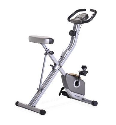 Photo 1 of **MINOR DAMAGE ON THE SIDE** Exerpeutic Magnetic Upright Exercise Bike with Heart Pulse Sensors
