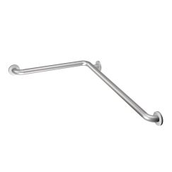 Photo 1 of **DAMAGED** Moen Peened L-Shaped Grab Bar Metal in White, Size 3.0 H X 36.0 W X 1.5 D in | Wayfair 8994
