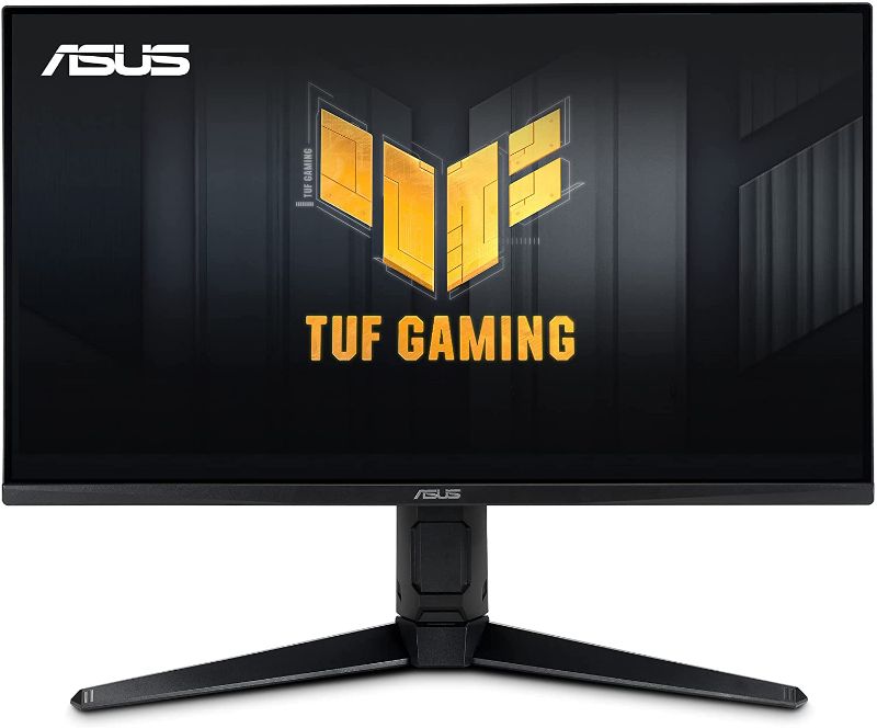 Photo 1 of ASUS TUF Gaming 28” 4K 144HZ DSC HDMI 2.1 Gaming Monitor (VG28UQL1A) - UHD (3840 x 2160), Fast IPS, 1ms, Extreme Low Motion Blur Sync, G-SYNC Compatible, FreeSync Premium, Eye Care, DCI-P3 90%
