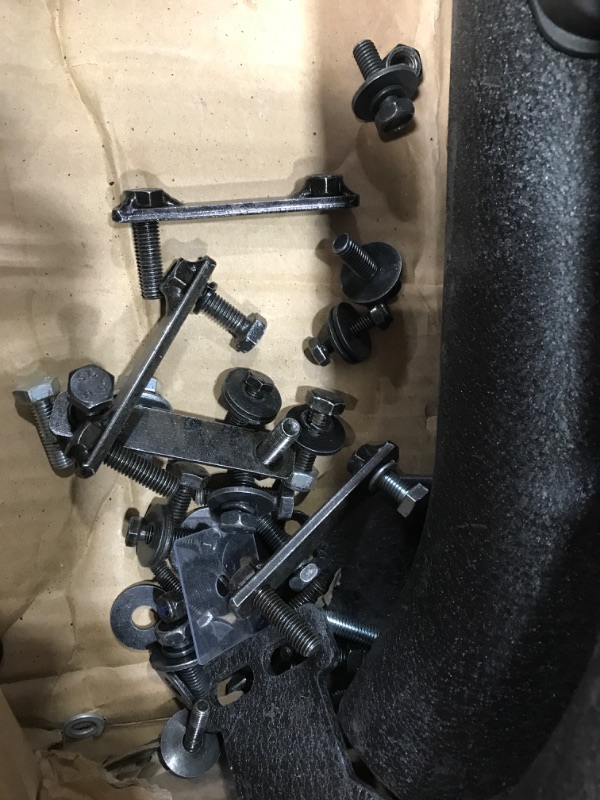 Photo 1 of ***MISSING HARDWARE** Tyger® TG-SS2D35318 - 3.5" Rider Black Oval Side Steps
