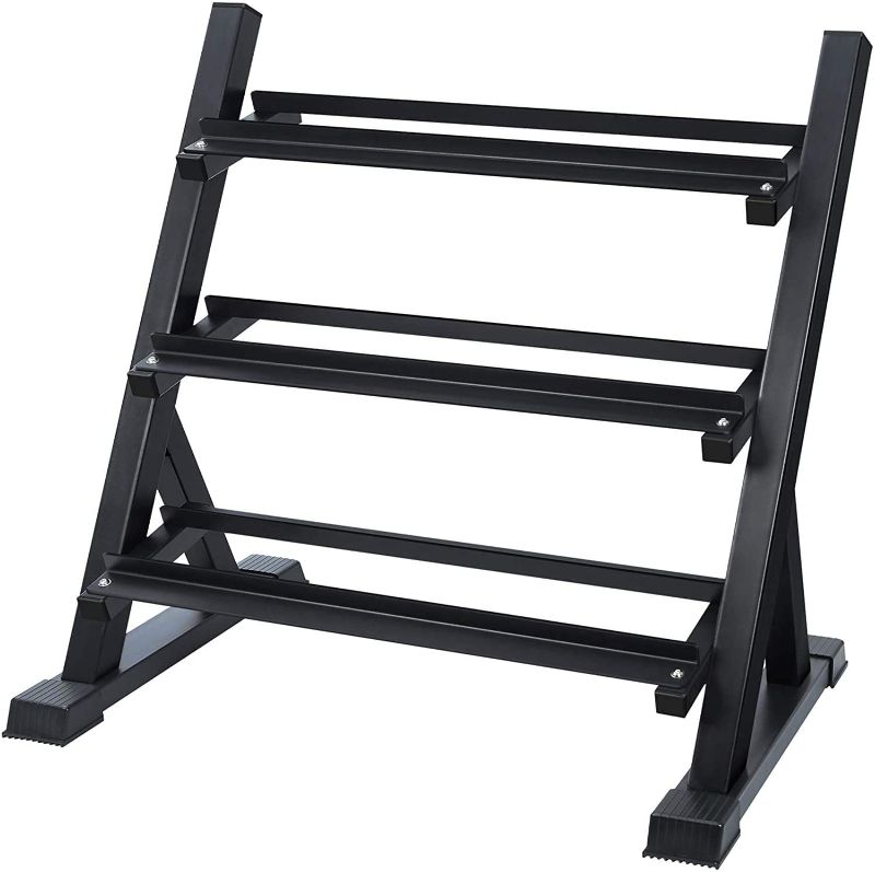 Photo 1 of **MISSING PARTS**AKYEN Dumbbell Rack, Weight Rack for Dumbbells Home Gym(1100LBS/750LBS Weight Capacity, 2022 Version)**SIMILAR TO POSTED ITEM** SIDE RAILS ONLY
