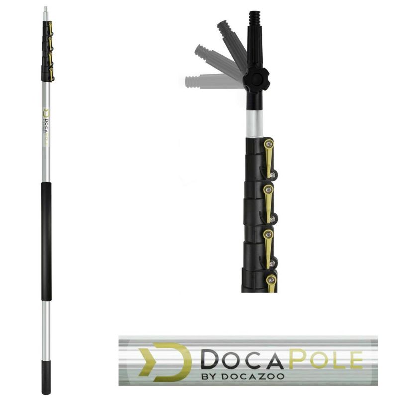 Photo 1 of DocaPole 6-24 Foot Extension Pole - Multi-Purpose Telescopic Pole // Light Bulb