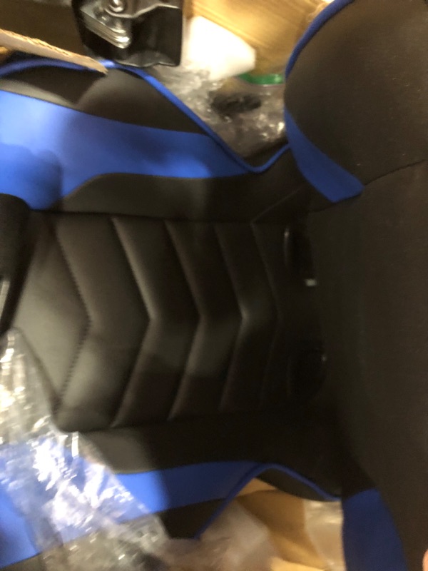 Photo 1 of Respawn RSP-110 Racing Style Gaming, Reclining Ergonomic Chair with Footrest, Blue