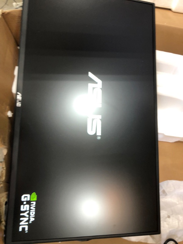 Photo 4 of ASUS TUF Gaming 25" 1080P Monitor (VG259Q) - Full HD, IPS, 144Hz, 1ms, Extreme Low Motion Blur, Speaker, Adaptive-Sync, G-SYNC Compatible, VESA Mountable, DisplayPort, HDMI, Height Tilt Adjustable
