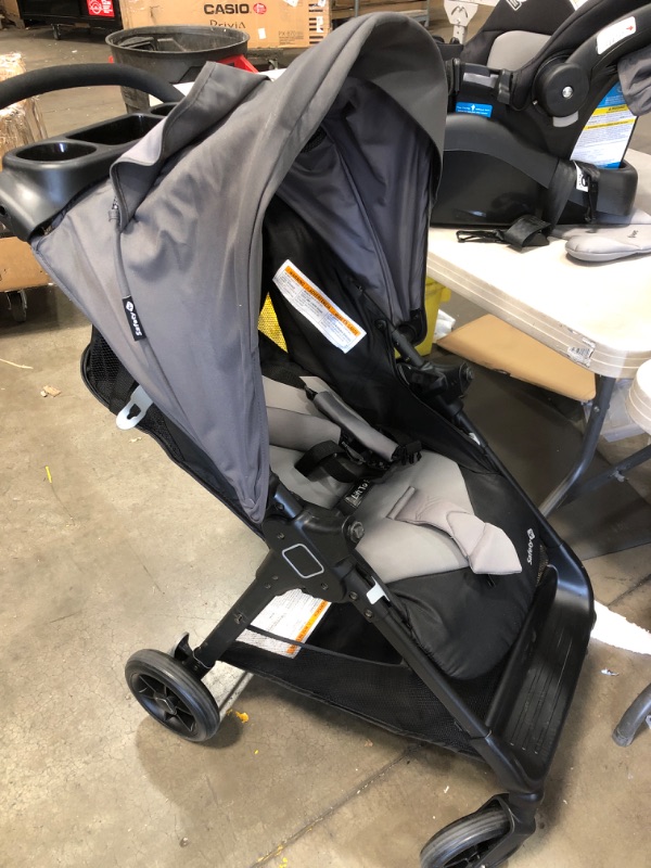 Photo 3 of **MISSING PARTS** Safety 1st Smooth Ride Travel System with OnBoard 35 LT Infant Car Seat, Monument
