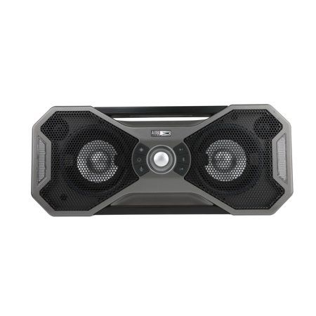 Photo 1 of Altec Lansing Mix2.0 Portable Bluetooth Speaker with LED Lighting, Silver, IMW997-ST
