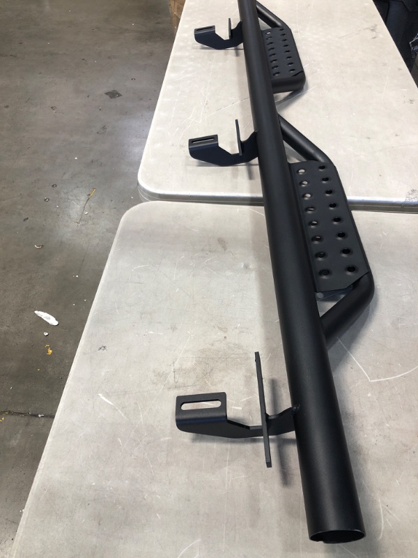 Photo 2 of **HARDWARE MISSING** N-Fab Nerf Step Rs Bar, Full Length (2 Steps per Side), 2018-2020 Jeep Wrangler Jl 4-Door, Textured
