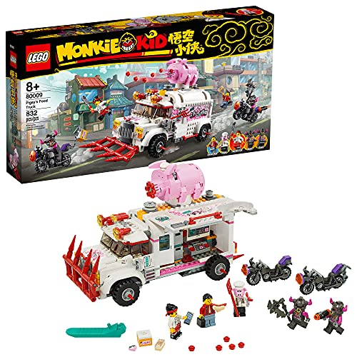 Photo 1 of **MISSING PARTS* LEGO Monkie Kid: Pigsy’s Food Truck 80009 Building Kit, Gift for Kids (832 Pieces)
