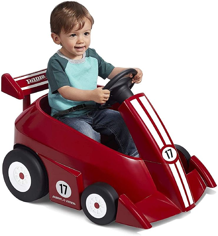 Photo 1 of **UNABLE TO TEST** Radio Flyer Grow with Me Racer Children's Powered Ride Ons, Red
