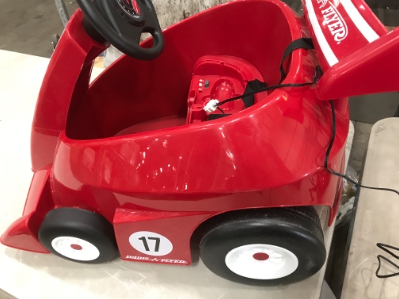 Photo 3 of **UNABLE TO TEST** Radio Flyer Grow with Me Racer Children's Powered Ride Ons, Red
