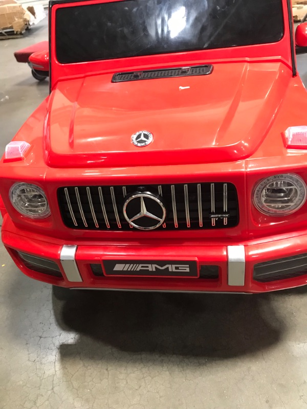 Photo 3 of **DOESNT POWER ON** Costzon Kids Ride On Car, Licensed Mercedes Benz G65, 12V Battery Powered Electric Vehicle, Parental Remote Control & Manual Modes, Music, Horn, LED...
