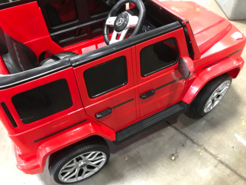 Photo 2 of **DOESNT POWER ON** Costzon Kids Ride On Car, Licensed Mercedes Benz G65, 12V Battery Powered Electric Vehicle, Parental Remote Control & Manual Modes, Music, Horn, LED...
