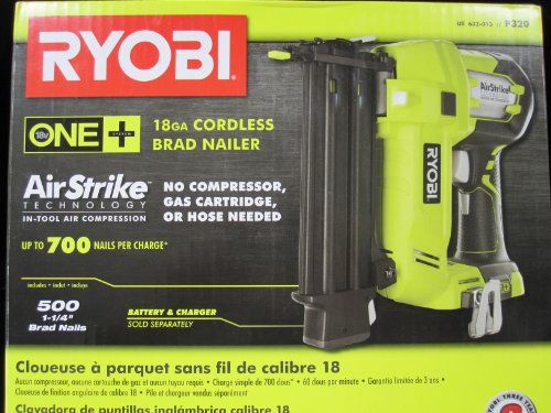 Photo 1 of **READ BELOW** Ryobi P325 One+ 18V Lithium Ion Battery Powered Cordless 16 Gauge Finish Nailer (Battery Not Included, Power Tool Only)
