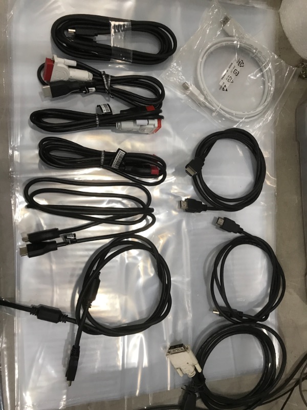 Photo 1 of assorted display cables - no refunds