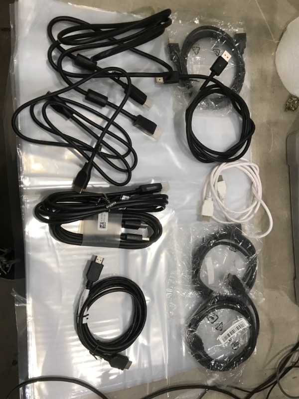 Photo 1 of assorted display cables - no refunds