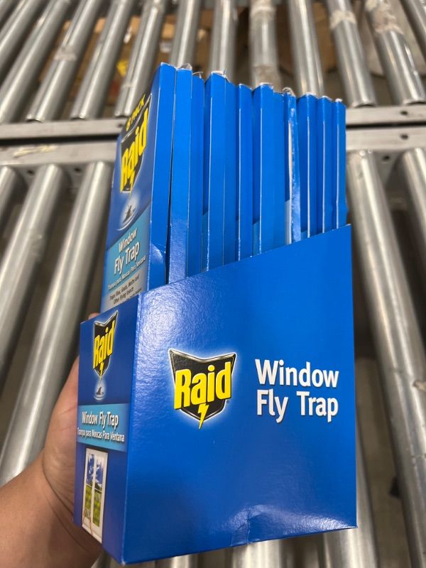 Photo 4 of 273119 RAID Disposable Fly Trap - 8 Count
12boxes 