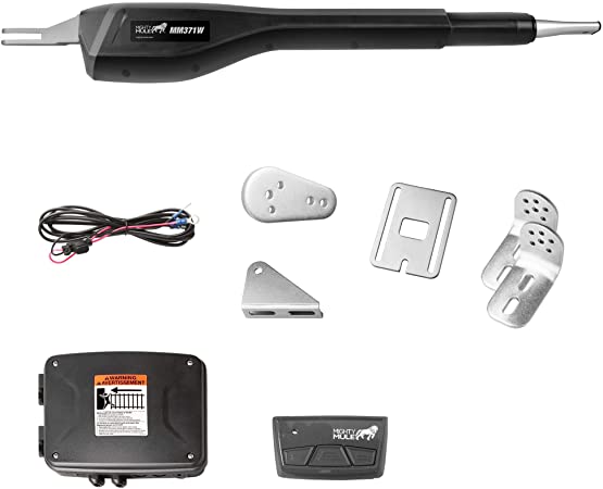 Photo 1 of Mighty Mule MM371W Automatic Gate Opener (SMART), Single, BLACK
